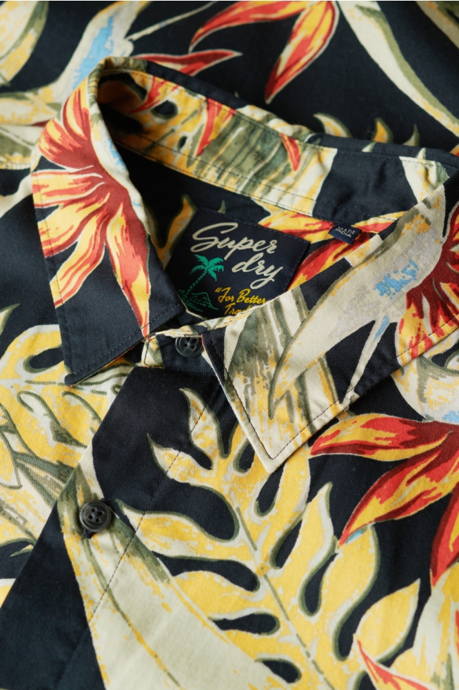 Superdry blauwe heren overhemd | Kleurstaal