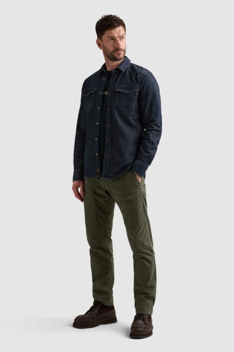 PME legend blauwe heren overhemd | Model