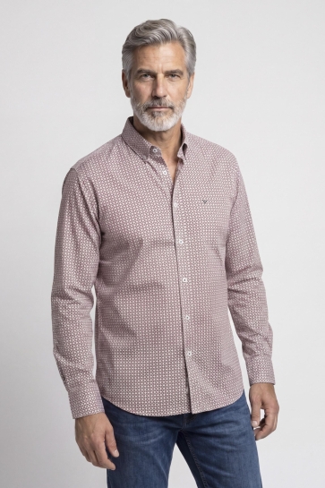 Campbell - casual shirt long sleeve Bruin