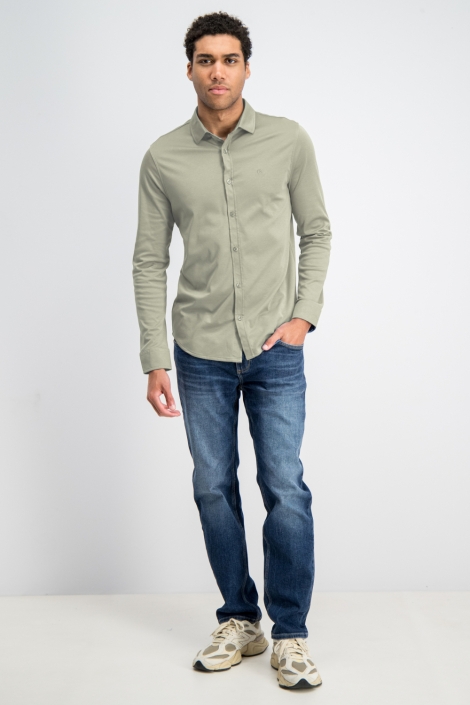 Gabbiano groene heren overhemd | Model