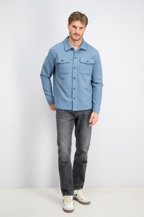 Gabbiano blauwe heren overhemd | Model