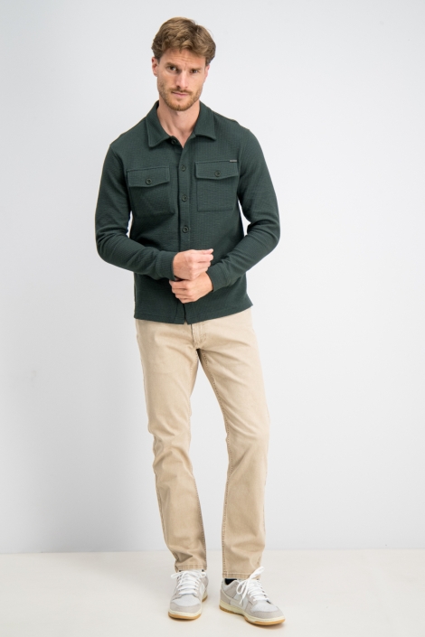 Gabbiano groene heren overhemd | Model