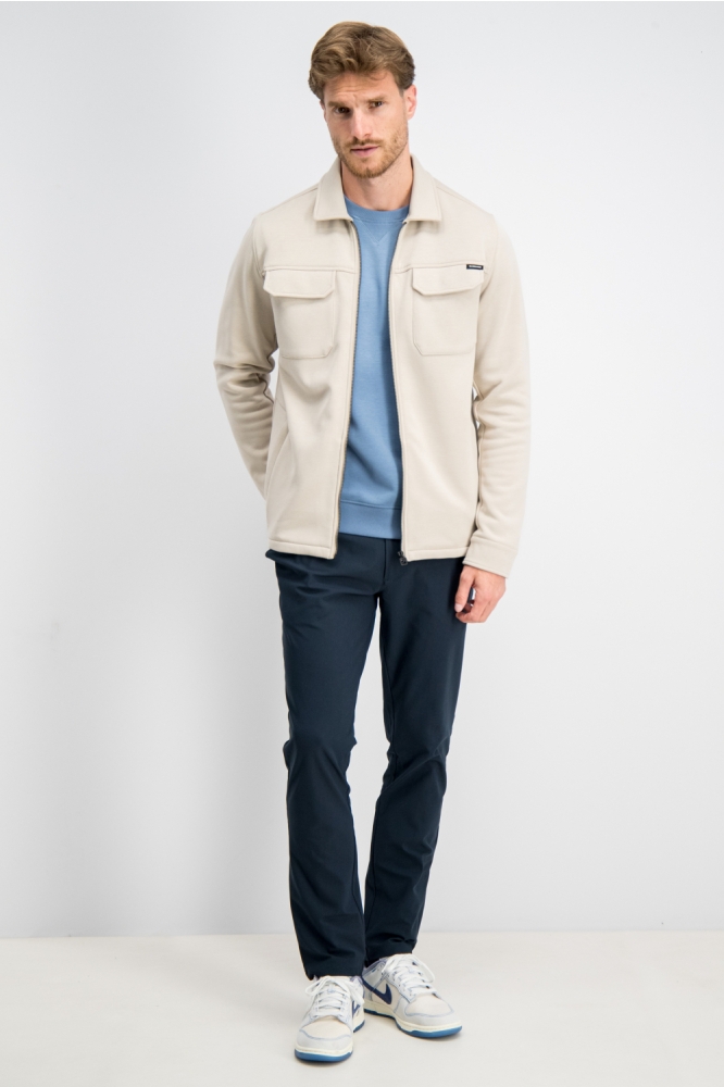 Gabbiano beige heren vest | Model