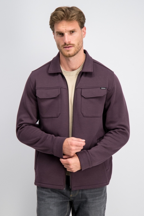 Gabbiano bordeaux heren vest | Model vooraanzicht