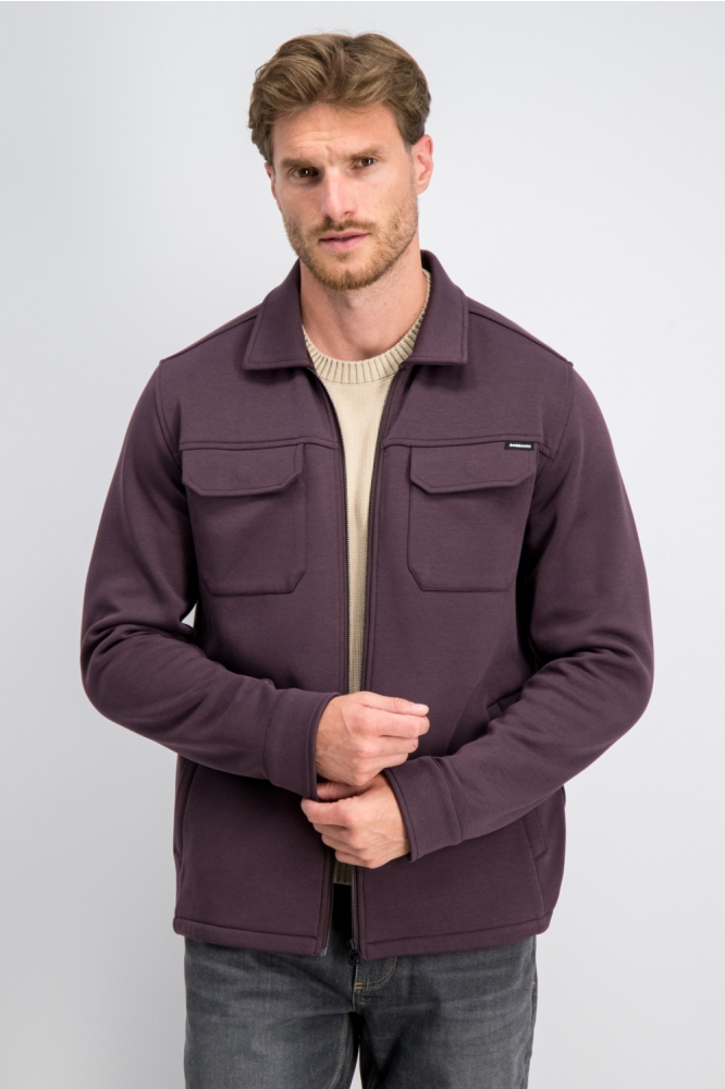Gabbiano bordeaux heren vest | Model vooraanzicht