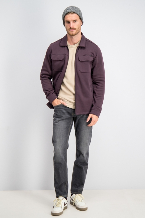 Gabbiano bordeaux heren vest | Model