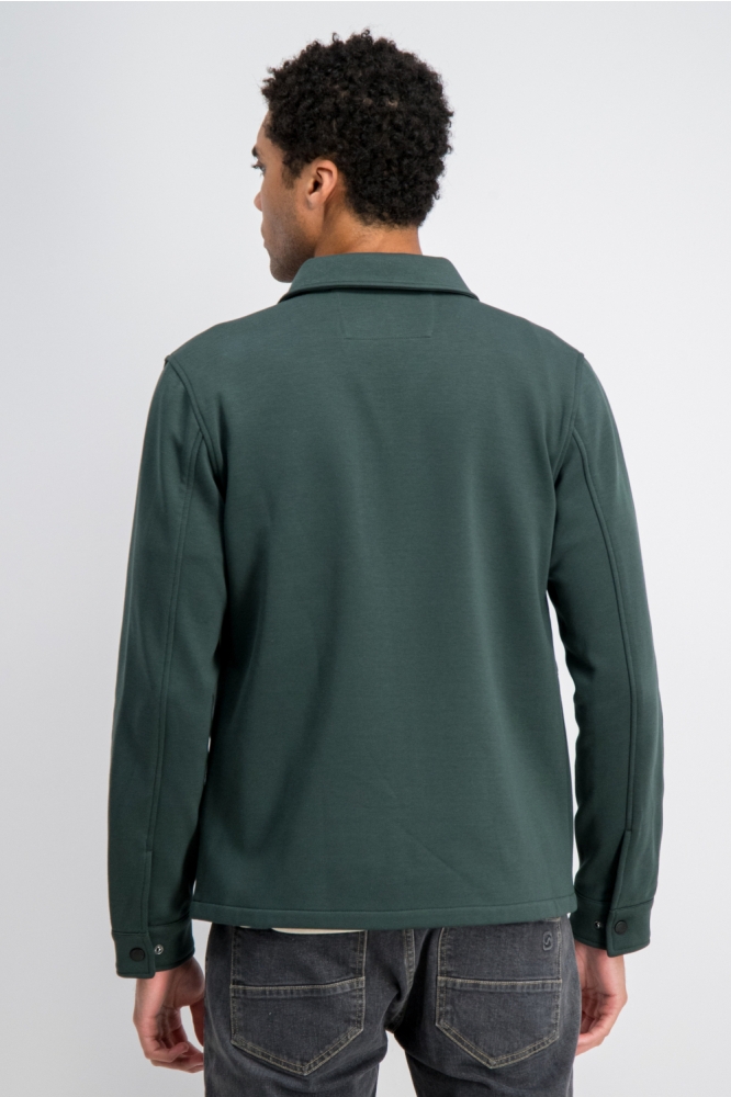 Gabbiano groene heren vest | Model achteraanzicht