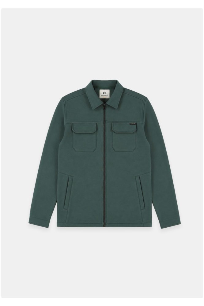 Gabbiano groene heren vest | Vooraanzicht