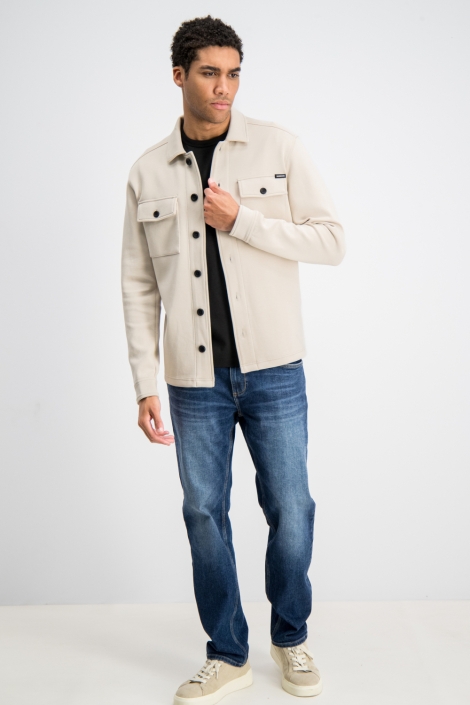 Gabbiano zand heren overhemd | Model