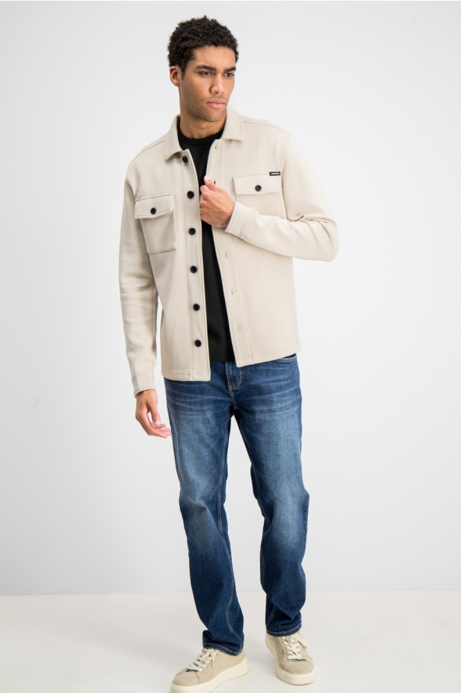 Gabbiano zand heren overhemd | Model