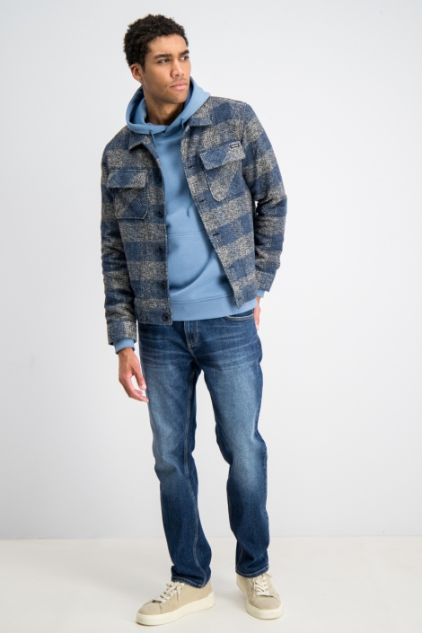 Gabbiano blauwe heren overhemd | Model