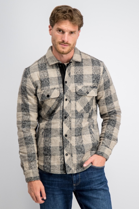 Gabbiano zand heren vest | Model vooraanzicht