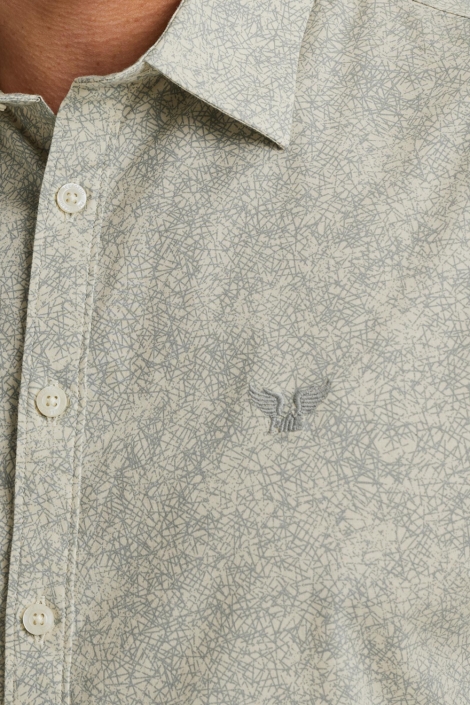 PME legend groene heren overhemd | Close up