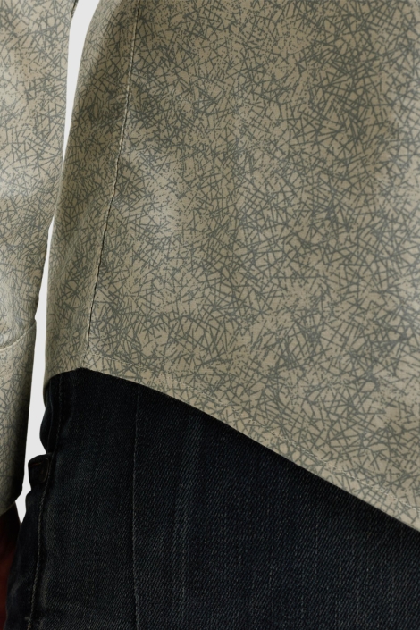 PME legend groene heren overhemd | Close up