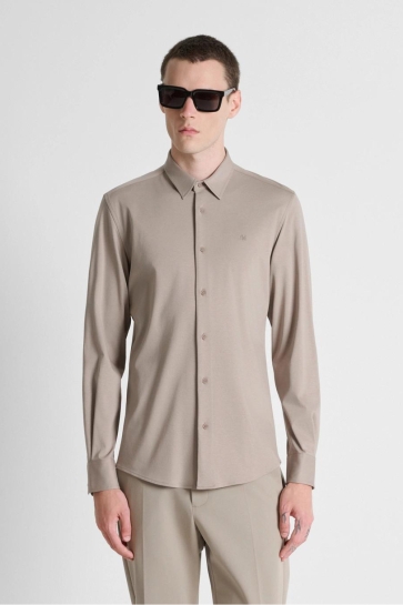 Antony Morato Overhemd SHIRT NAPOLI SLIM FIT MMSL00628 FA100282 2111 GRIT