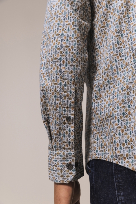State of Art witte heren overhemd | Close up