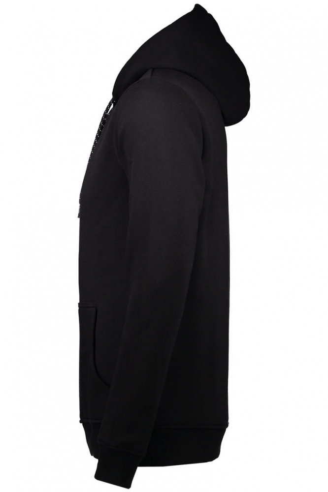 Cars zwarte heren sweater | Zijaanzicht