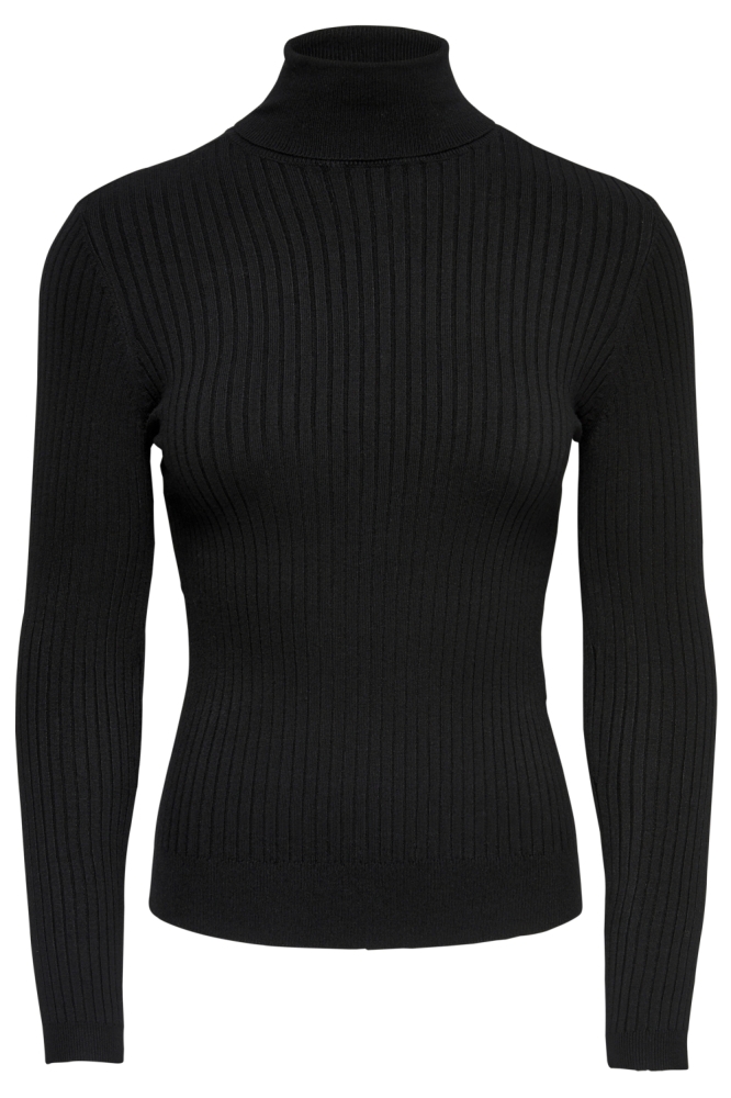 Only zwarte dames trui | Achteraanzicht