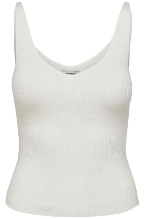 Jacqueline de Yong witte dames top | Vooraanzicht
