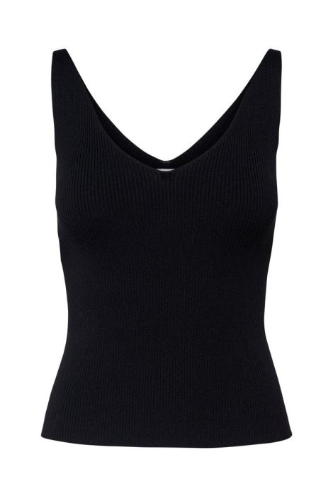 Jacqueline de Yong zwarte dames top | Vooraanzicht