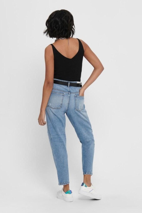 Jacqueline de Yong zwarte dames top | Model