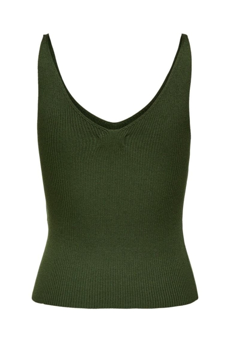 Jacqueline de Yong groene dames top | Achteraanzicht