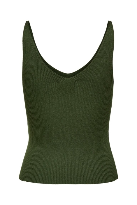 Jacqueline de Yong groene dames top | Achteraanzicht