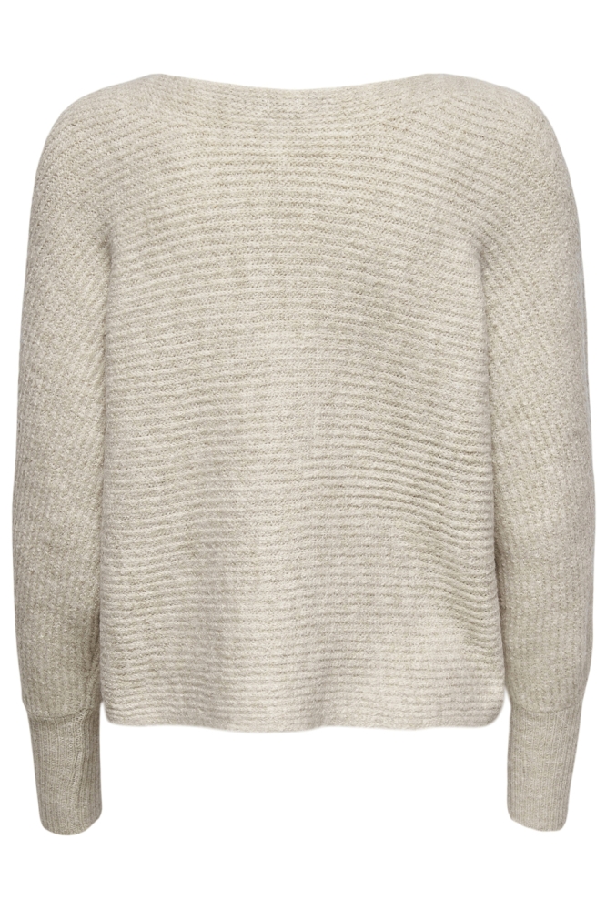 Only ecru dames trui | Achteraanzicht