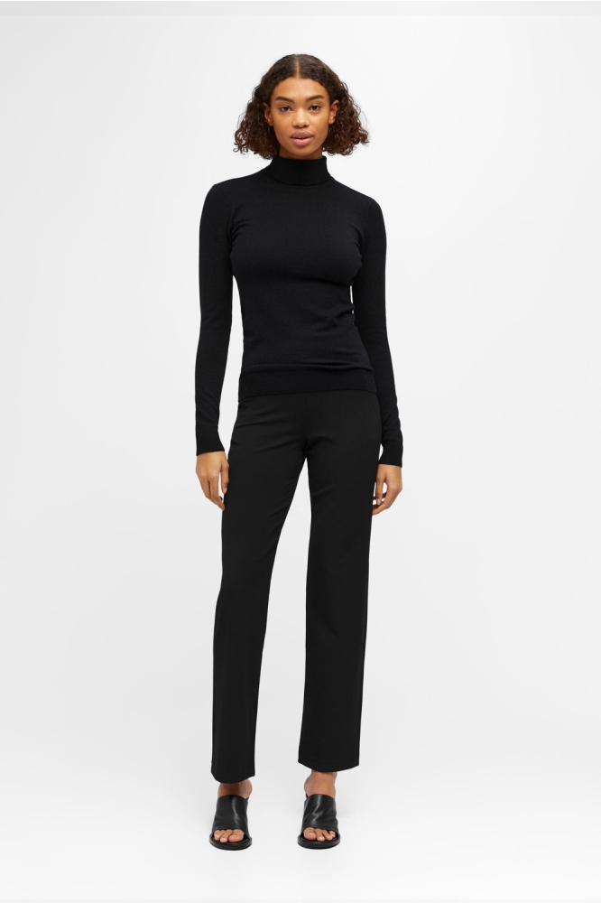 Object zwarte dames trui