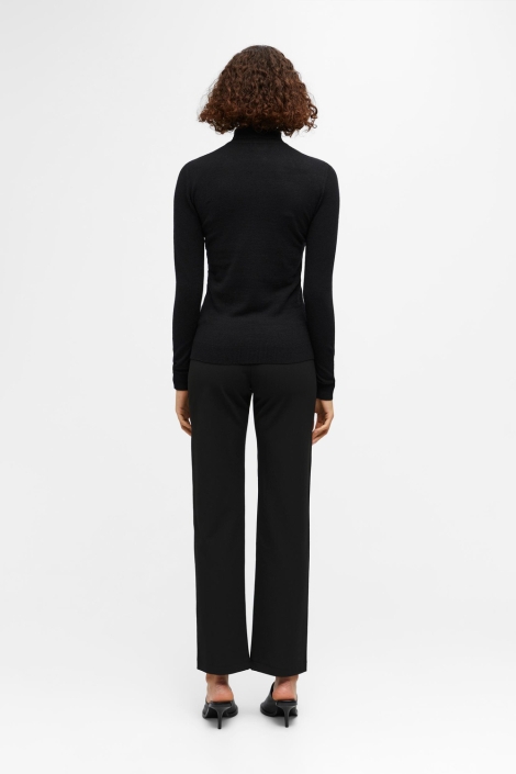 Object zwarte dames trui