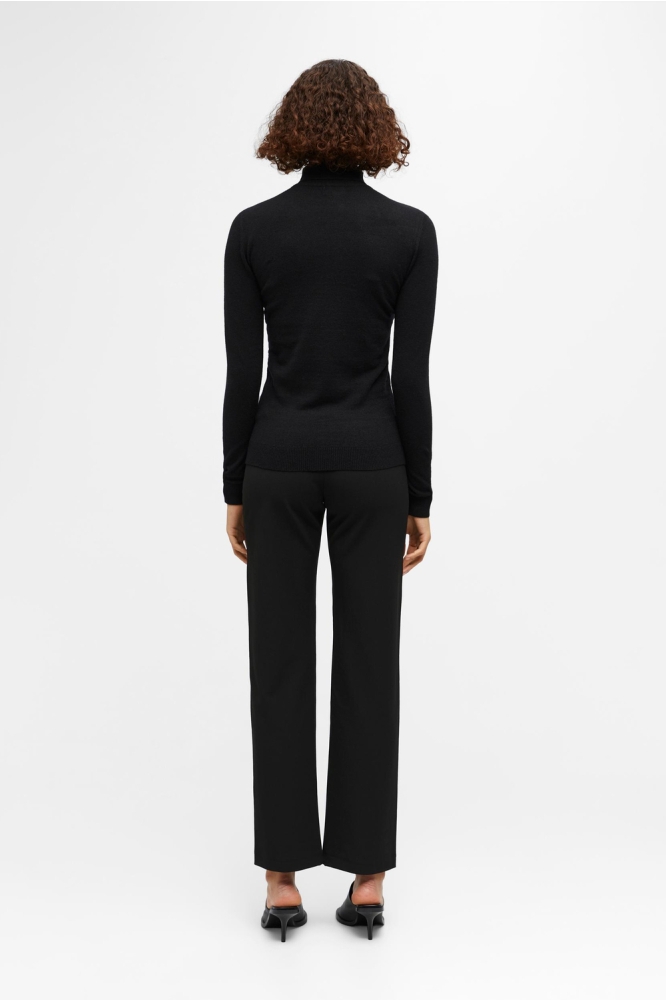 Object zwarte dames trui