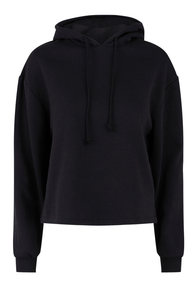 Pieces zwarte dames sweater | Vooraanzicht