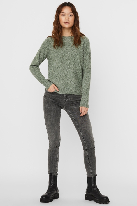 Vero Moda groene dames trui | Model