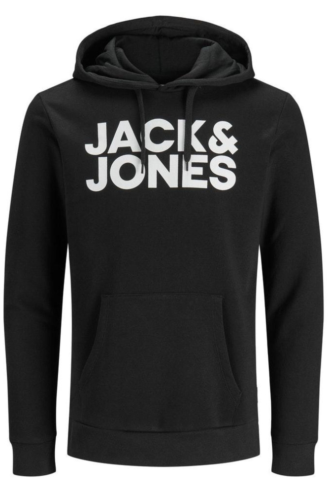 Jack & Jones zwarte heren sweater | Vooraanzicht