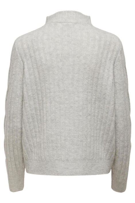 Jacqueline de Yong beige dames trui | Achteraanzicht