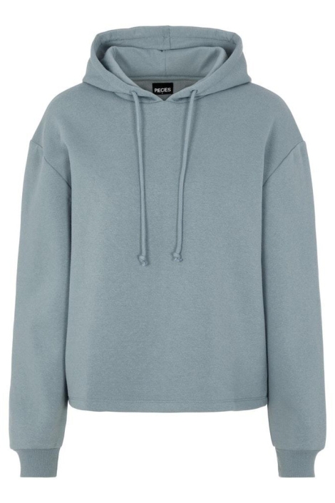 Pieces blauwe dames sweater | Vooraanzicht