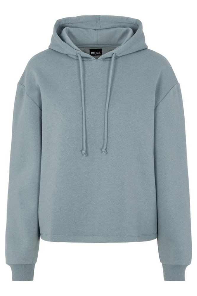 Pieces blauwe dames sweater | Vooraanzicht