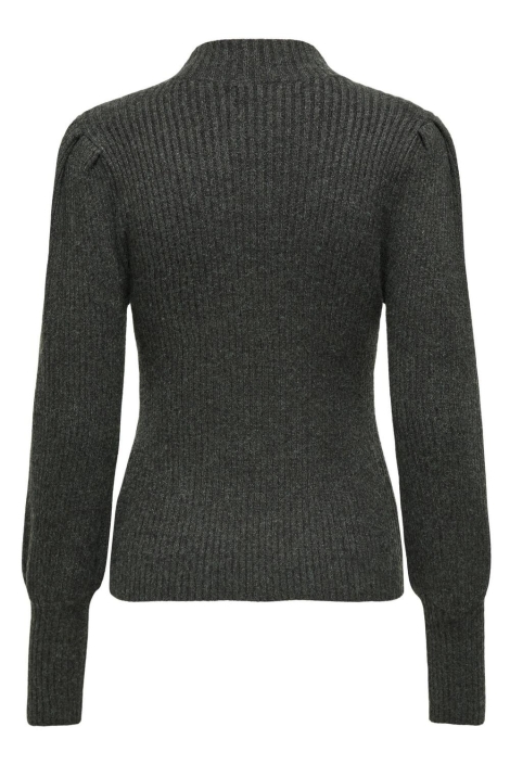 Only grijze dames trui | Achteraanzicht