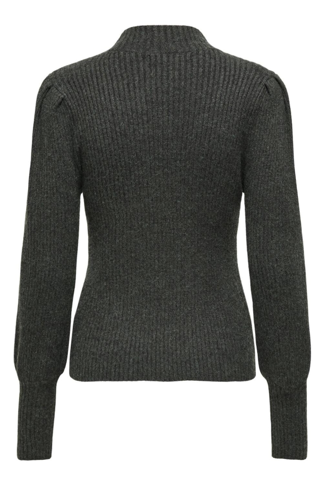 Only grijze dames trui | Achteraanzicht