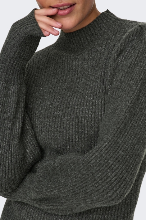 Only grijze dames trui | Close up