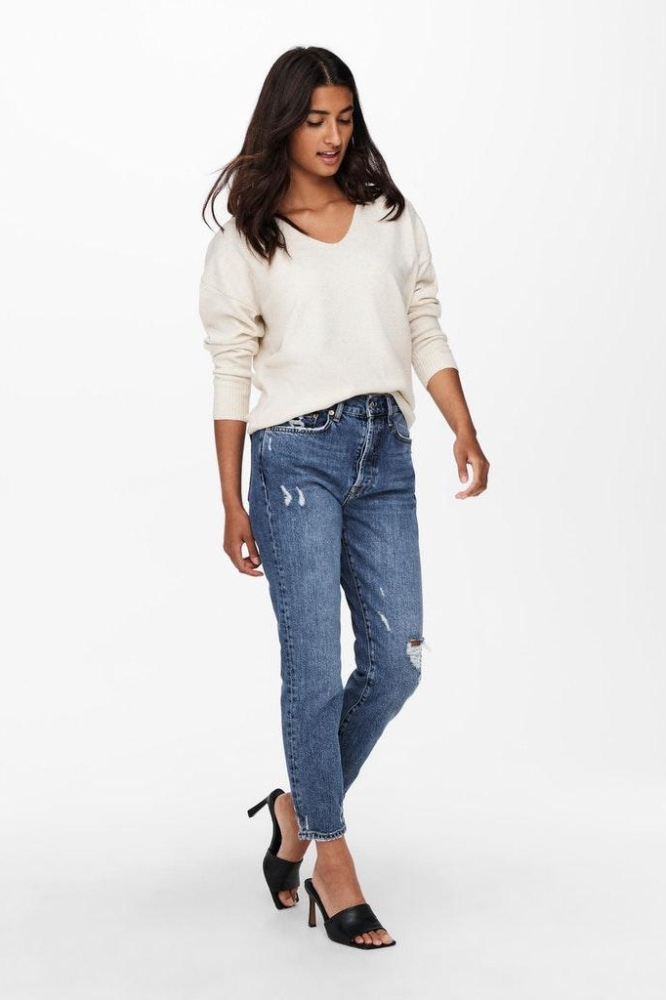 Only ecru dames trui | Model