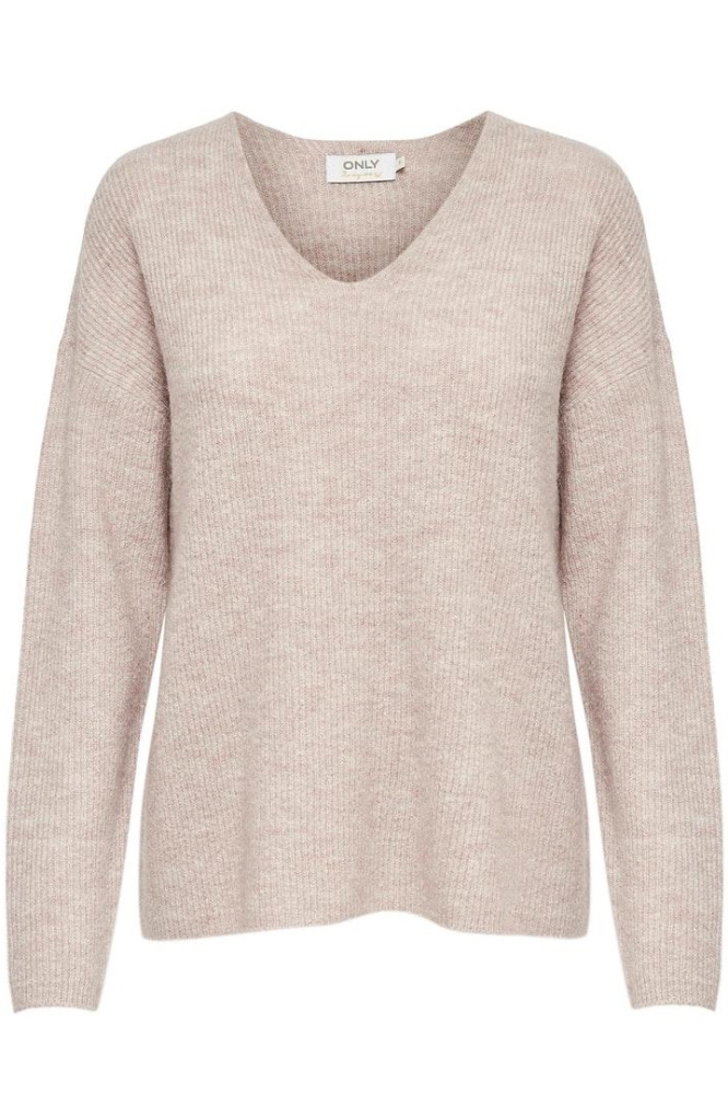Only beige dames trui | Vooraanzicht