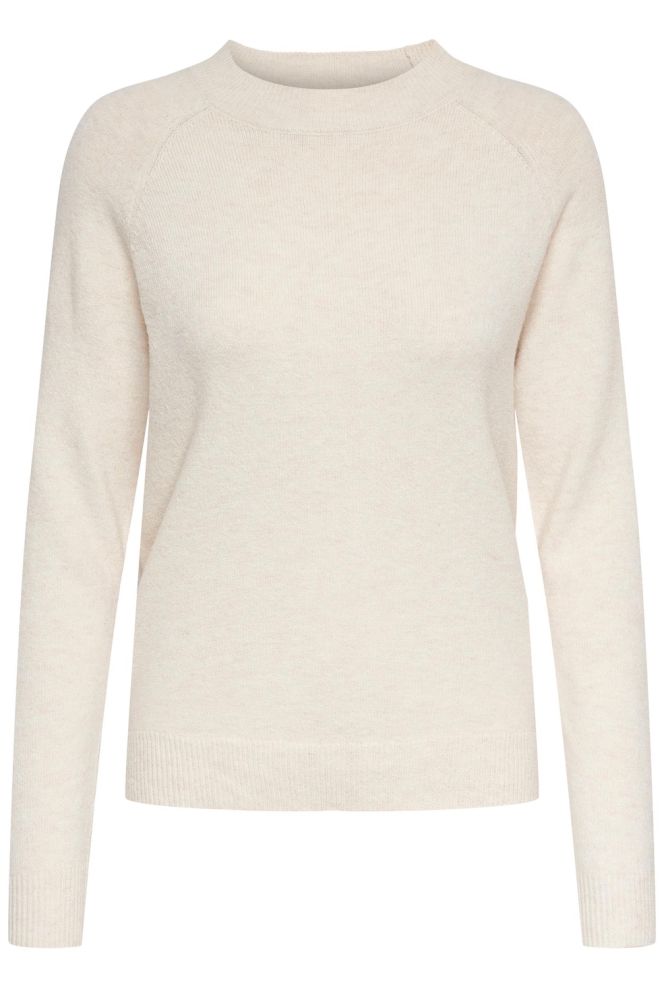Only beige dames trui | Vooraanzicht