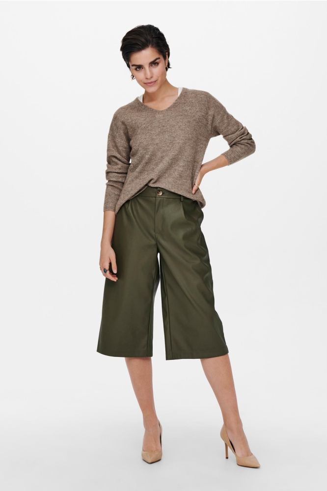 Only bruine dames trui | Model