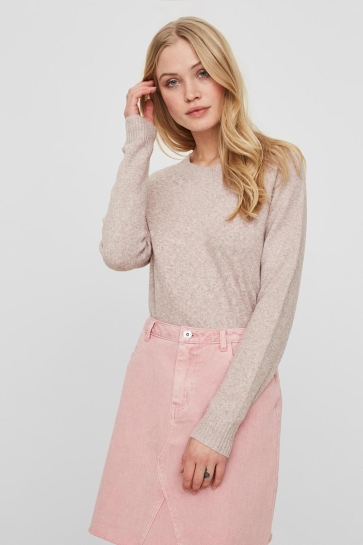 Vero Moda vmdoffy ls o-neck blouse ga noos Roze