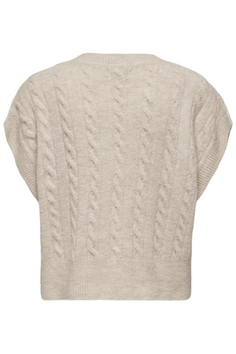 Only beige dames trui | Achteraanzicht