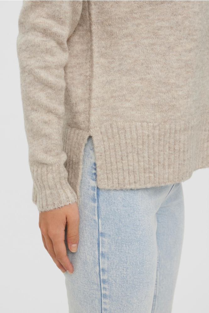 Vero Moda beige dames trui | Close up