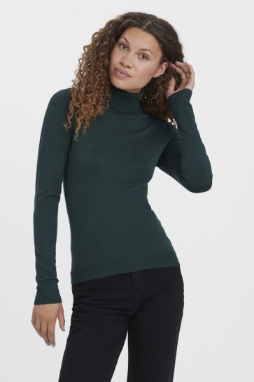 Vero Moda Trui VMGLORY LS ROLLNECK BLOUSE GA NOOS 10231630 Pine Grove