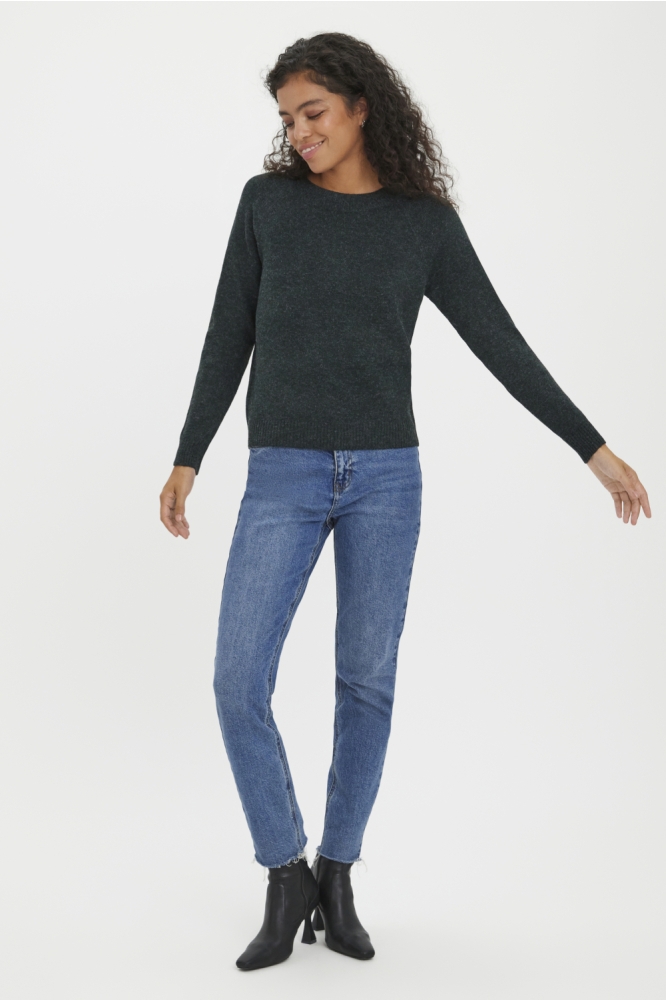 Vero Moda groene dames trui | Model