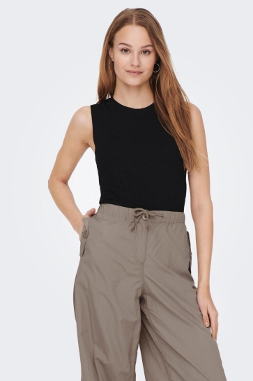 Only Top ONLMAJLI S/L TOP KNT NOOS 15255533 BLACK